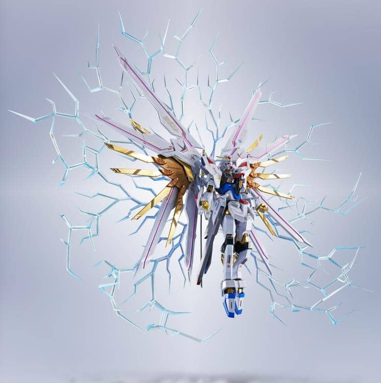Mobile Suit Gundam SEED Freedom Metal Robot Spirits Proud Defender & Effect Parts Set - Image 9