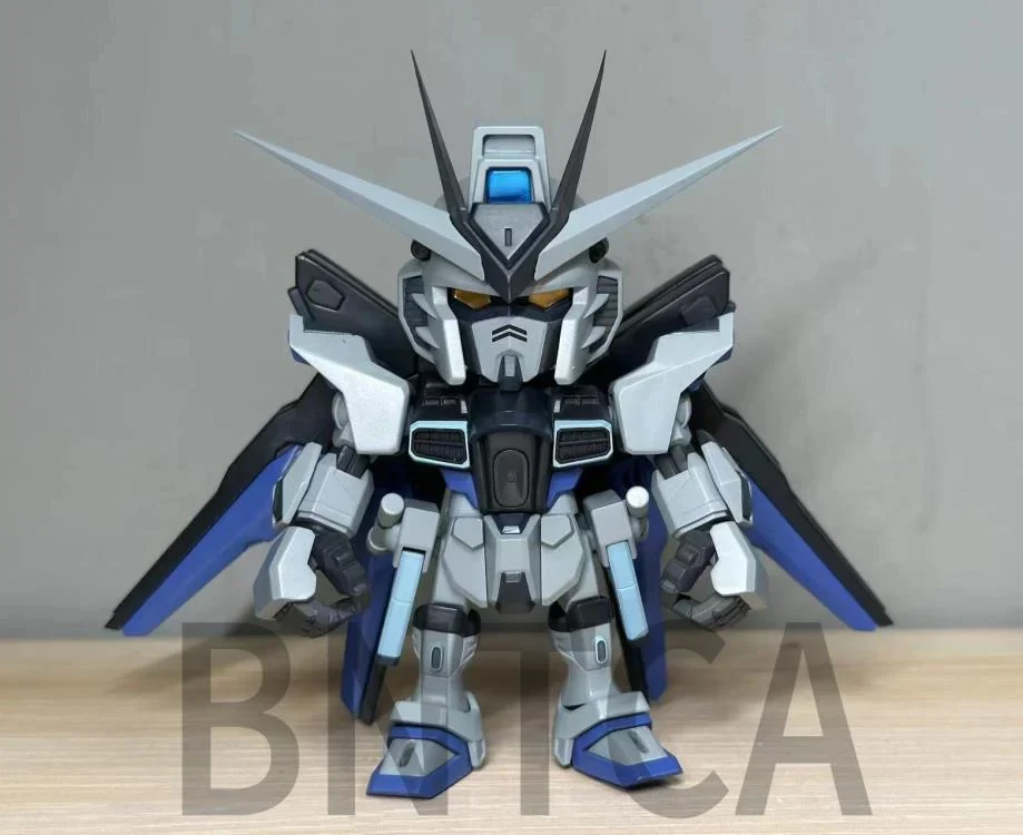 Mobile Suit Gundam SEED Freedom QMSV Mini Strike Freedom Gundam & Infinity Justice Gundam Box of 8 Random Figures - Image 2