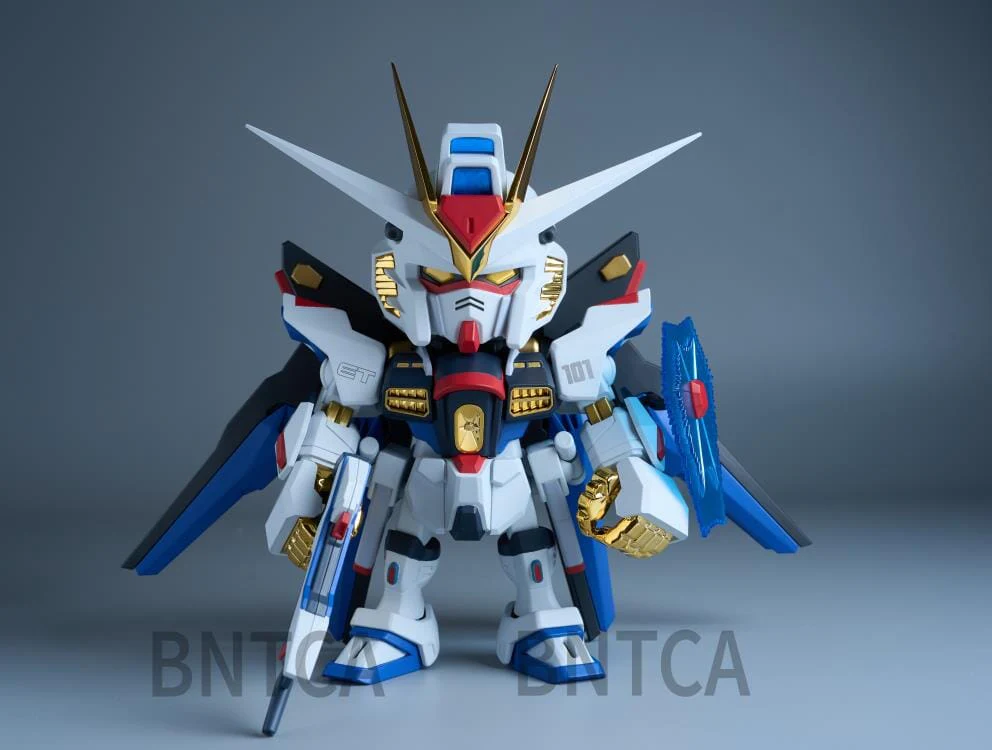 Mobile Suit Gundam SEED Freedom QMSV Mini Strike Freedom Gundam & Infinity Justice Gundam Box of 8 Random Figures - Image 3