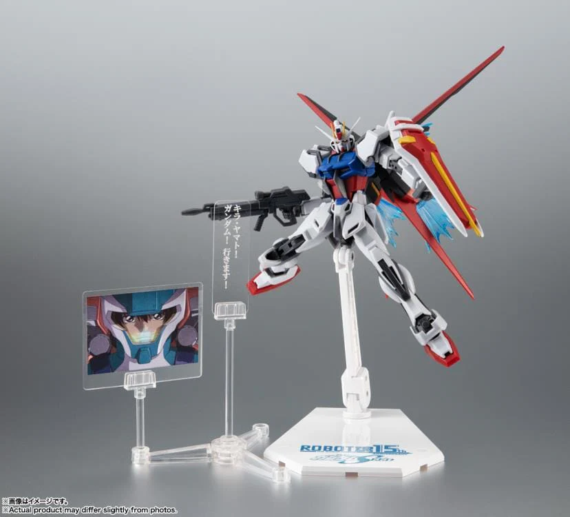 Mobile Suit Gundam SEED Robot Spirits 15th Anniversary GAT-X105+AQM/E-X01 AILE Strike Gundam (Ver. A.N.I.M.E.) - Image 2