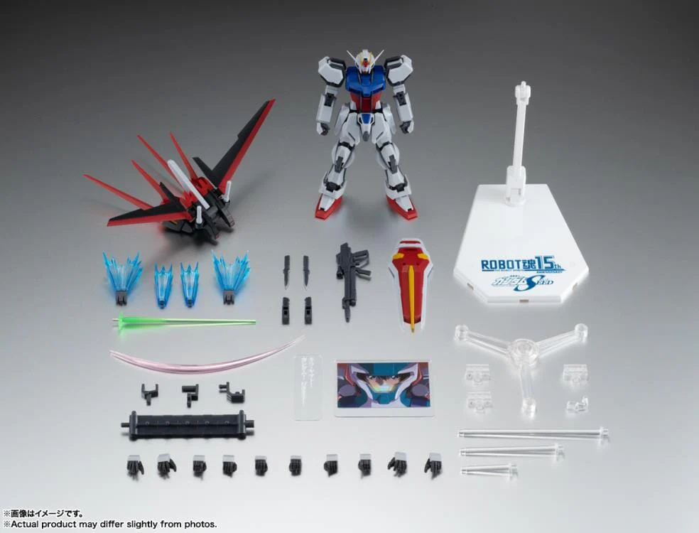 Mobile Suit Gundam SEED Robot Spirits 15th Anniversary GAT-X105+AQM/E-X01 AILE Strike Gundam (Ver. A.N.I.M.E.) - Image 6