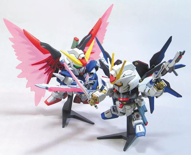 Mobile Suit Gundam SEED SD Gundam BB Senshi C.E. Fateful Showdown Set of 4 Model Kits - Image 13