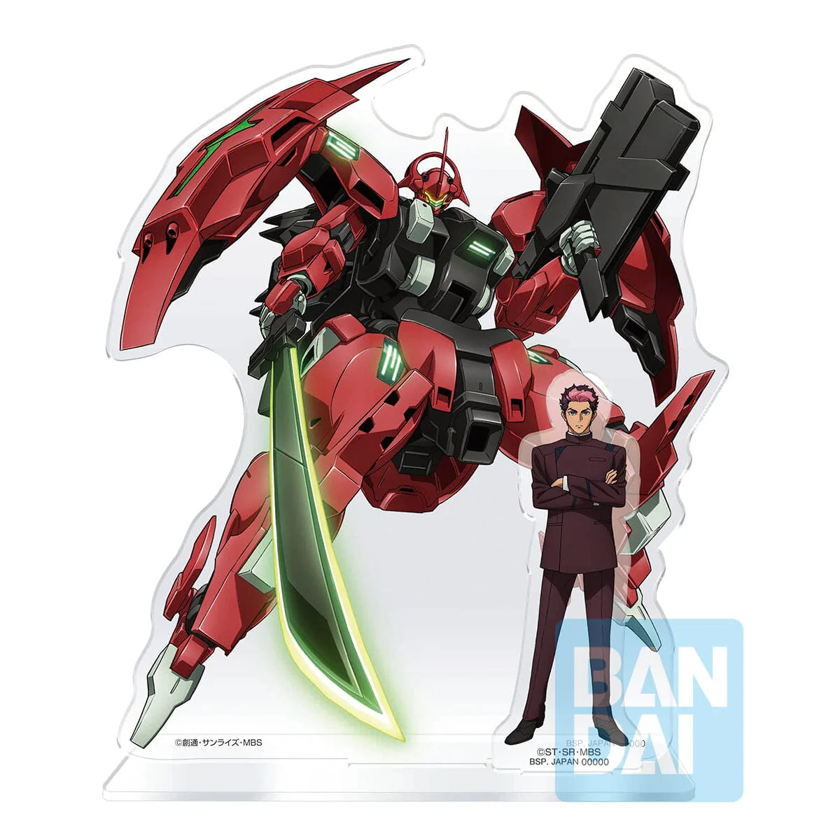 Mobile Suit Gundam The Witch from Mercury Ichibansho Guel Jeturk Acrylic Stand - Image 2