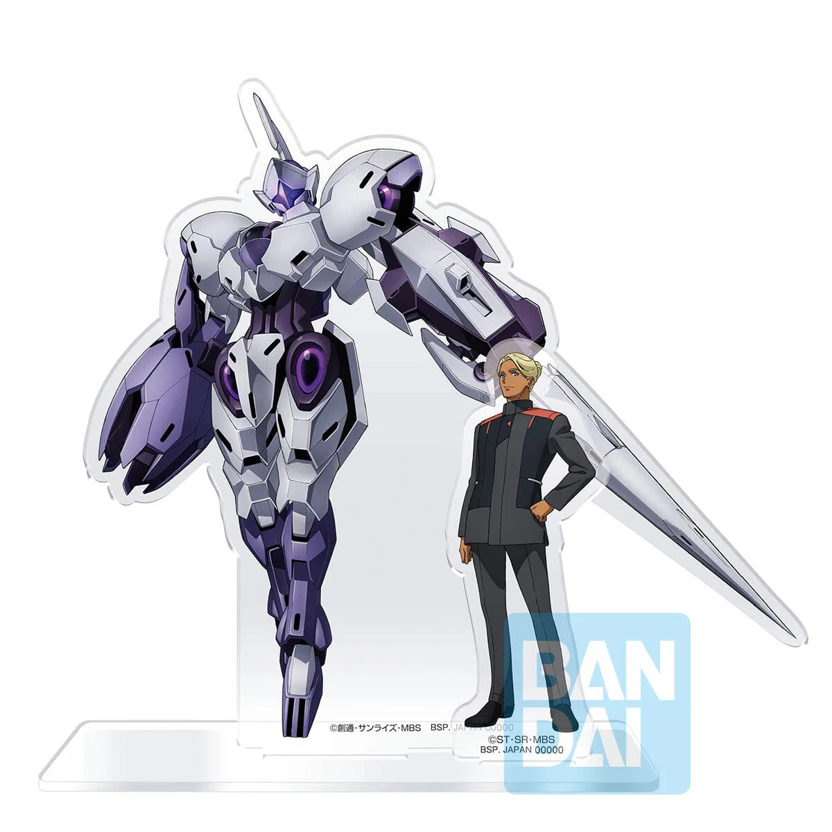 Mobile Suit Gundam The Witch from Mercury Ichibansho Shaddiq Zenelli Acrylic Stand - Image 2
