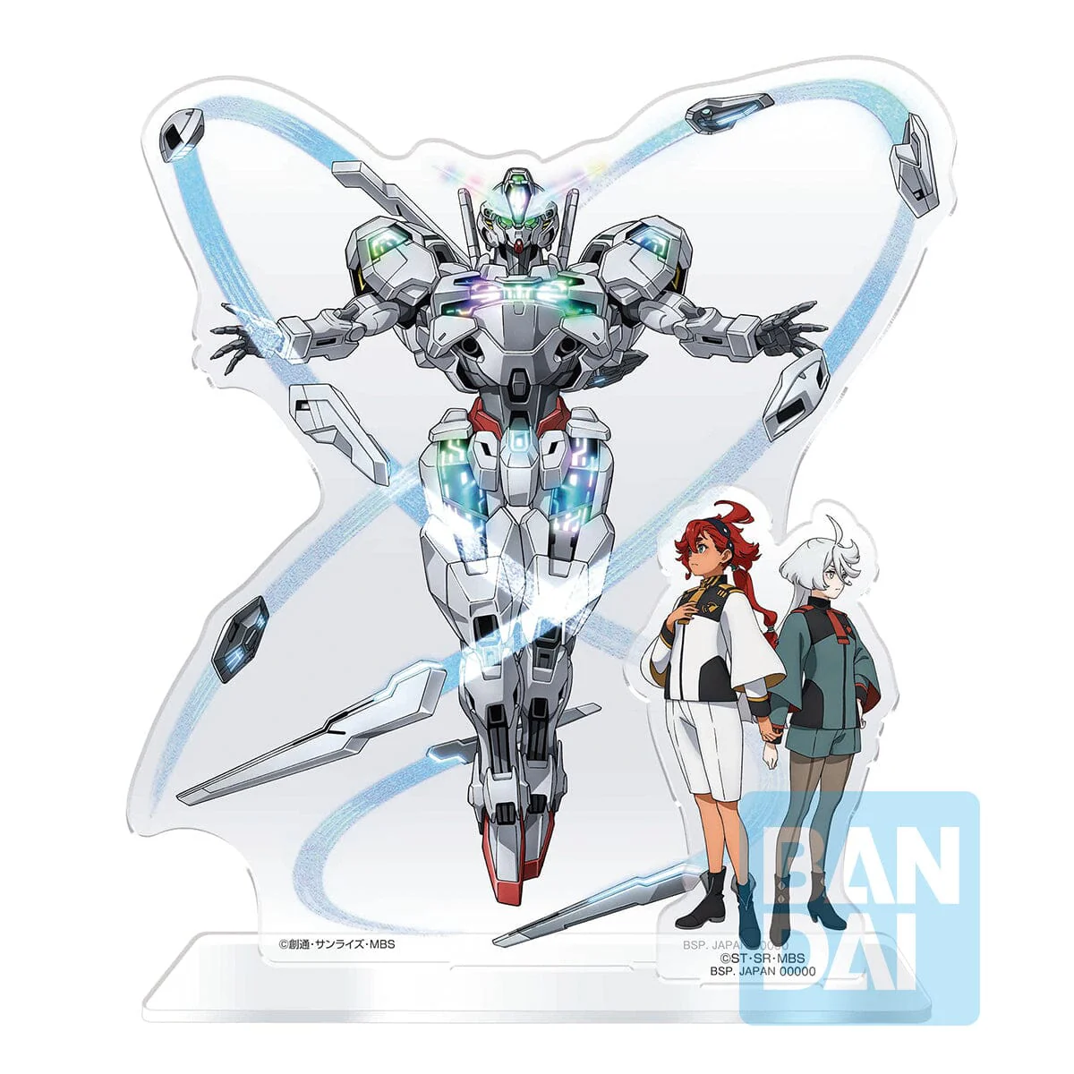 Mobile Suit Gundam The Witch from Mercury Ichibansho Suletta Mercury & Miorine Rembran Acrylic Stand - Image 2