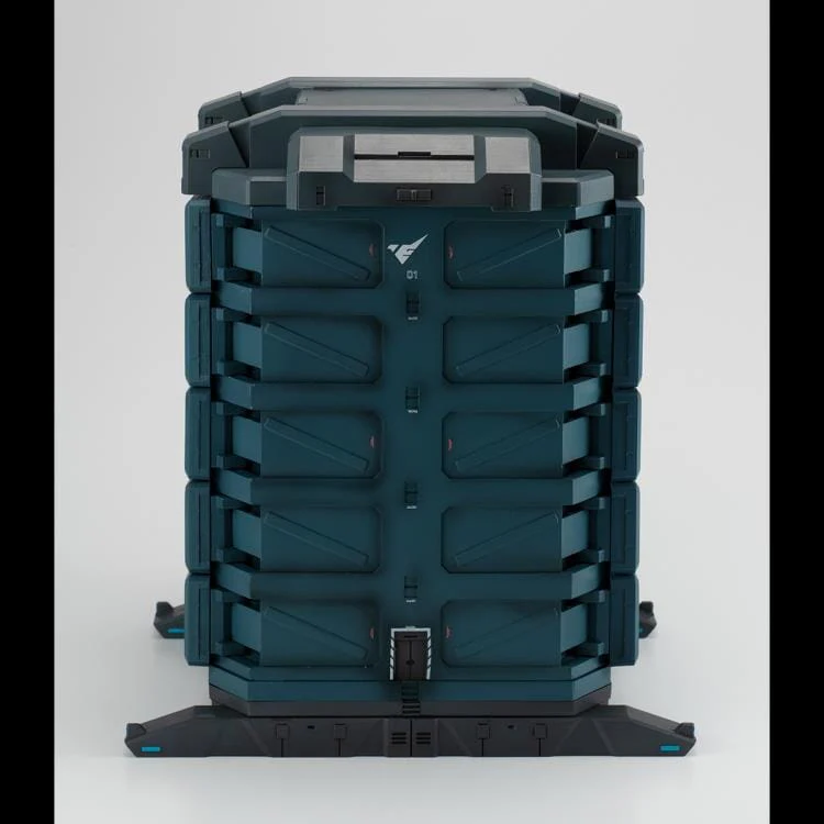 Mobile Suit Gundam The Witch From Mercury Realistic Model Series G Structure (GS07-A) MS Container (Weathering Color Edition) - Image 4