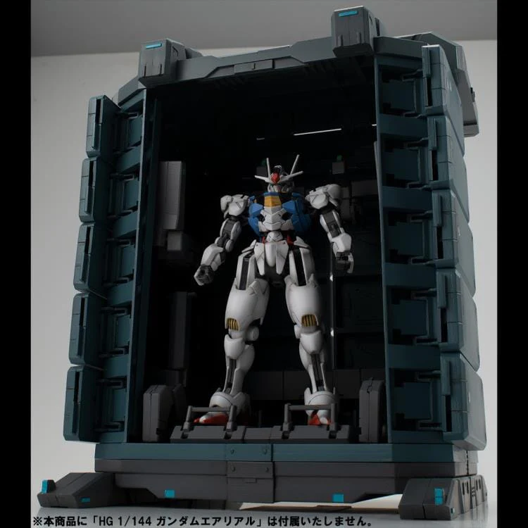 Mobile Suit Gundam The Witch From Mercury Realistic Model Series G Structure (GS07-A) MS Container (Weathering Color Edition) - Image 5