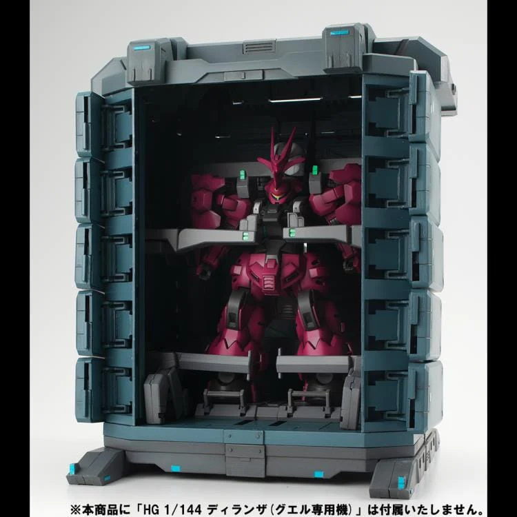 Mobile Suit Gundam The Witch From Mercury Realistic Model Series G Structure (GS07-A) MS Container (Weathering Color Edition) - Image 6