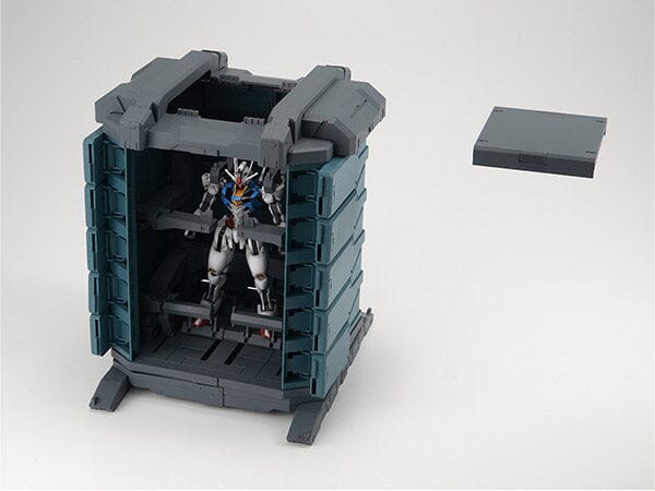 Mobile Suit Gundam The Witch From Mercury Realistic Model Series G Structure (GS07-B) MS Container (Material Color Edition) - Image 8