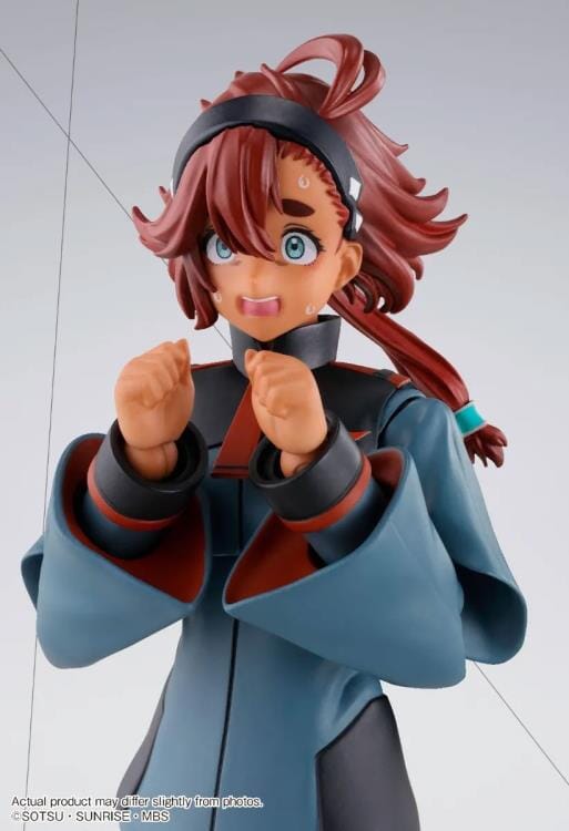 Mobile Suit Gundam The Witch From Mercury S.H.Figuarts Suletta Mercury (Regular Uniform Ver.) with Option Set - Image 7
