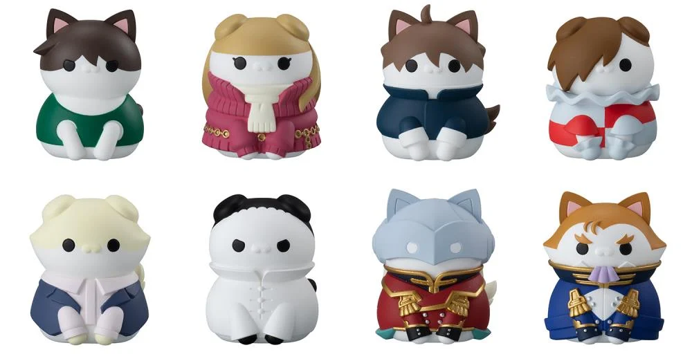 Mobile Suit Gundam Wing Mega Cat Project Nyandum Wing Cat Transformation Box of 8 Random Figures - Image 10