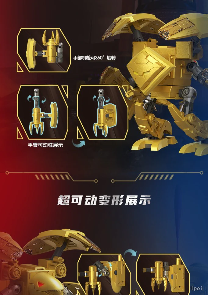 Model Universe Robo Warriors The Adventures of Luo Luo Golden Iron Beast - Image 10