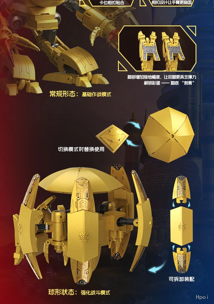 Model Universe Robo Warriors The Adventures of Luo Luo Golden Iron Beast - Image 11