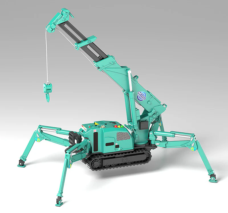 Maeda Seisakusho Moderoid Spider Crane 1/20 Scale Model Kit - Image 2