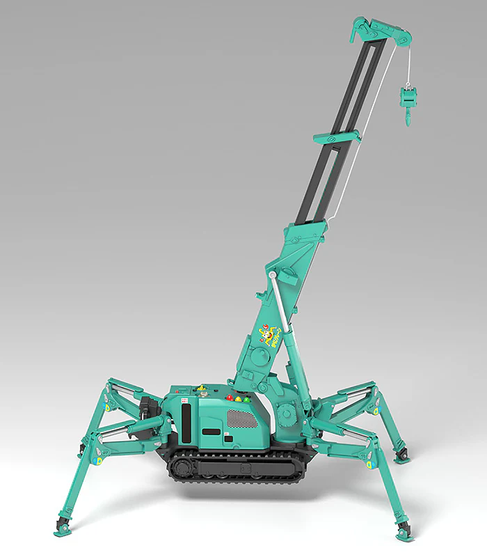 Maeda Seisakusho Moderoid Spider Crane 1/20 Scale Model Kit - Image 5
