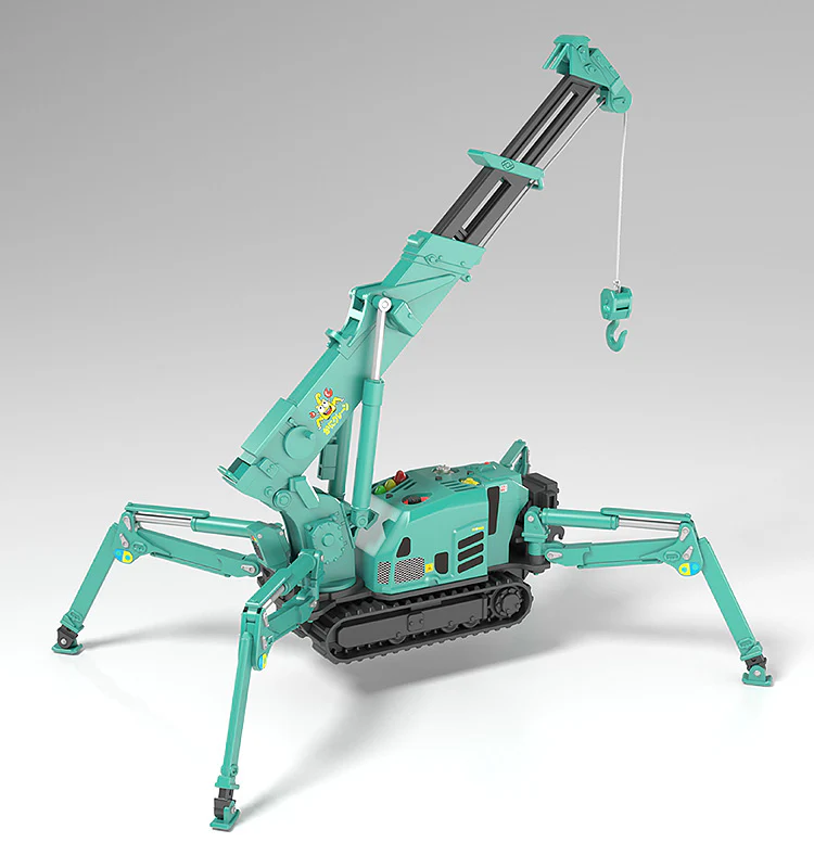 Maeda Seisakusho Moderoid Spider Crane 1/20 Scale Model Kit - Image 7