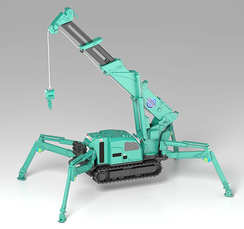 Maeda Seisakusho Moderoid Spider Crane 1/20 Scale Model Kit - Image 8