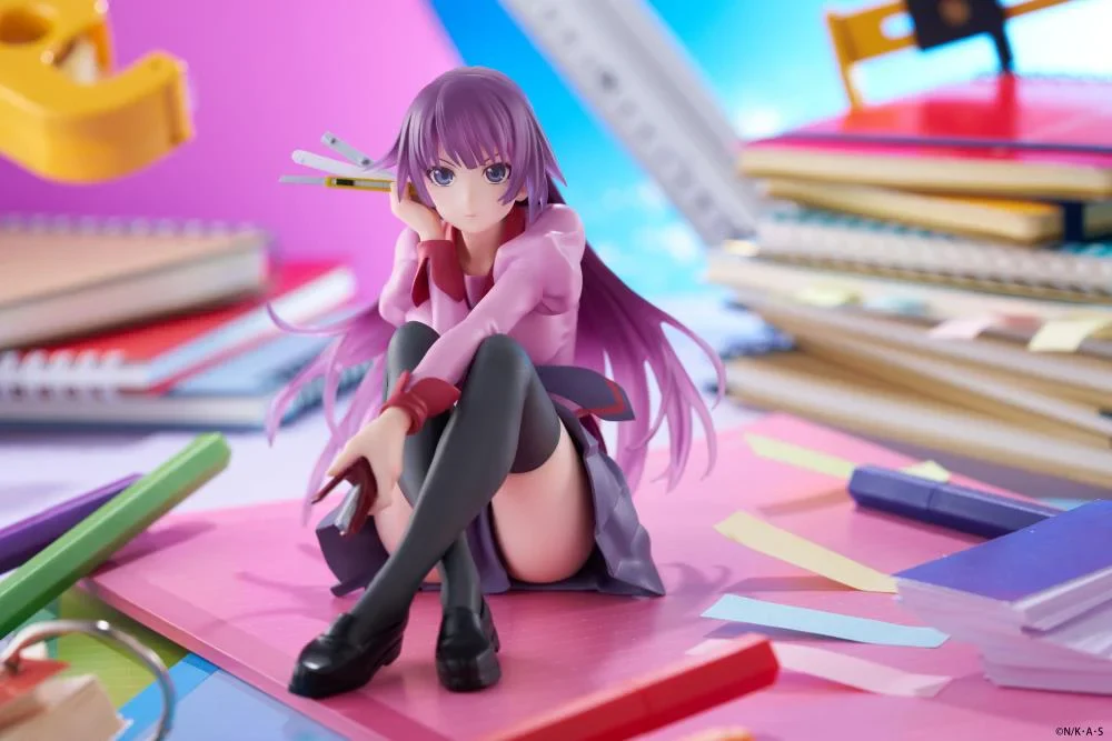 Monogatari Desktop Cute Hitagi Senjougahara Figure - Image 4