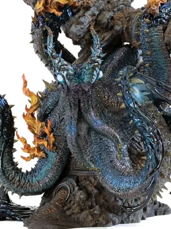 Monster Hunter Capcom Figure Builder Creator's Model Hell Flame Octopus Nu Udra Figure - Image 2