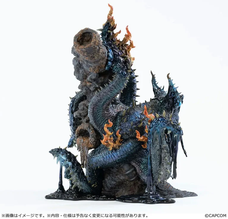 Monster Hunter Capcom Figure Builder Creator's Model Hell Flame Octopus Nu Udra Figure - Image 4