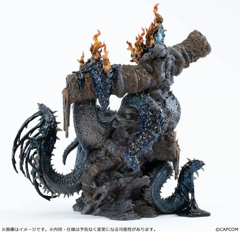 Monster Hunter Capcom Figure Builder Creator's Model Hell Flame Octopus Nu Udra Figure - Image 5