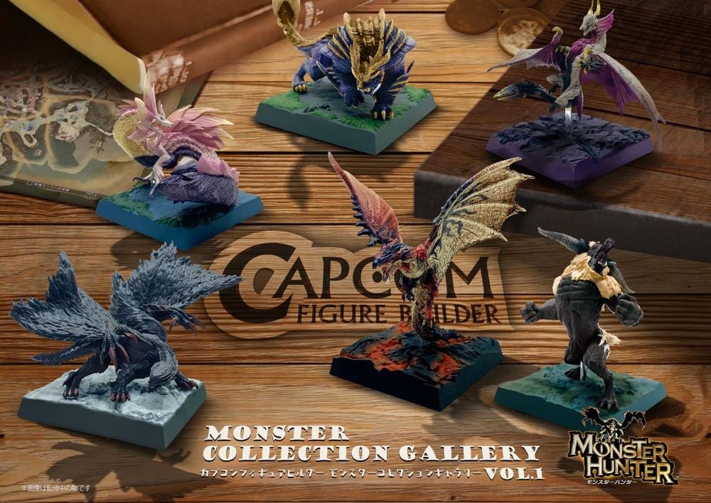 Monster Hunter Capcom Figure Builder Monster Collection Gallery Vol.1 Box of 6 Figures - Image 11