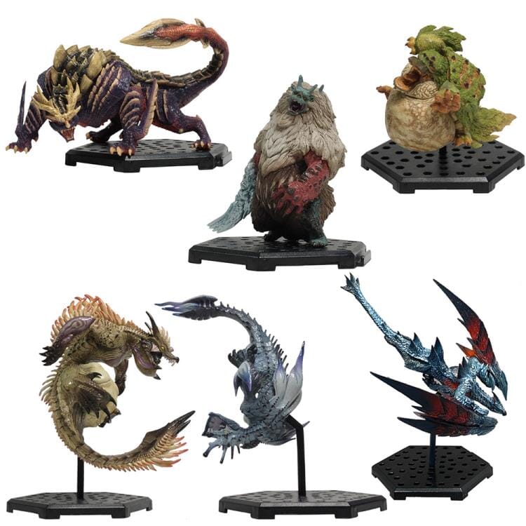 Monster Hunter Capcom Figure Builder Standard Model Plus The Best Vol. 19, 20, 21 Box of 6 Figures - Image 8