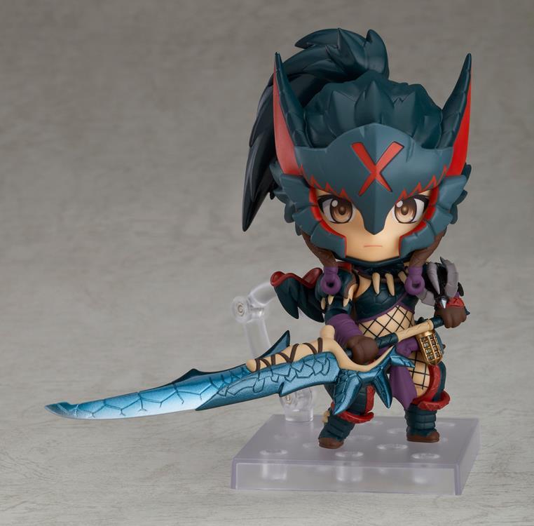 Monster Hunter Nendoroid No.1284 Hunter (Female Nargacuga Alpha Armor Ver.) - Image 4