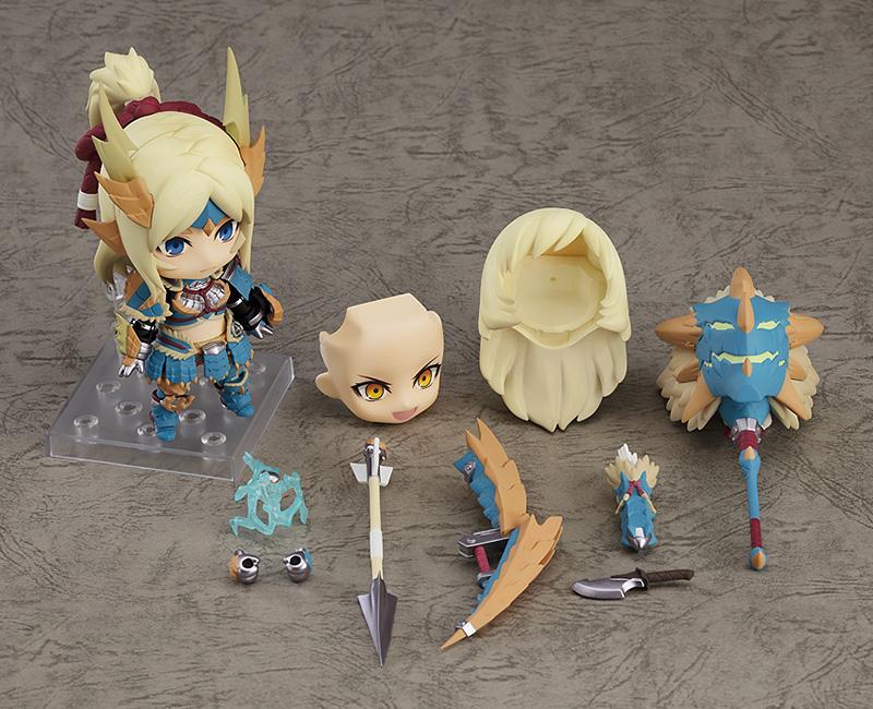 Monster Hunter World: Iceborne Nendoroid No.1407-DX Hunter (Female Zinogre Alpha Armor Ver.) - Image 7