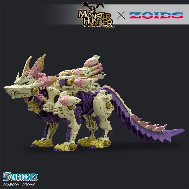 Zoids x Monster Hunter Synergenex Series Gatling Fox Mizutsune 1/35 Scale Model Kit - Image 2