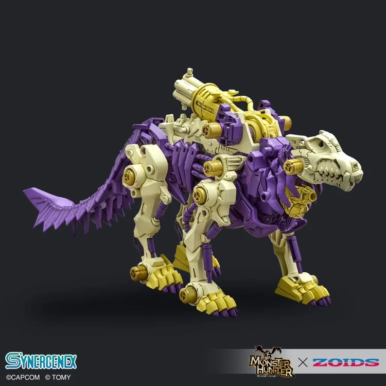 Zoids x Monster Hunter Synergenex Series Gatling Fox Mizutsune 1/35 Scale Model Kit - Image 4