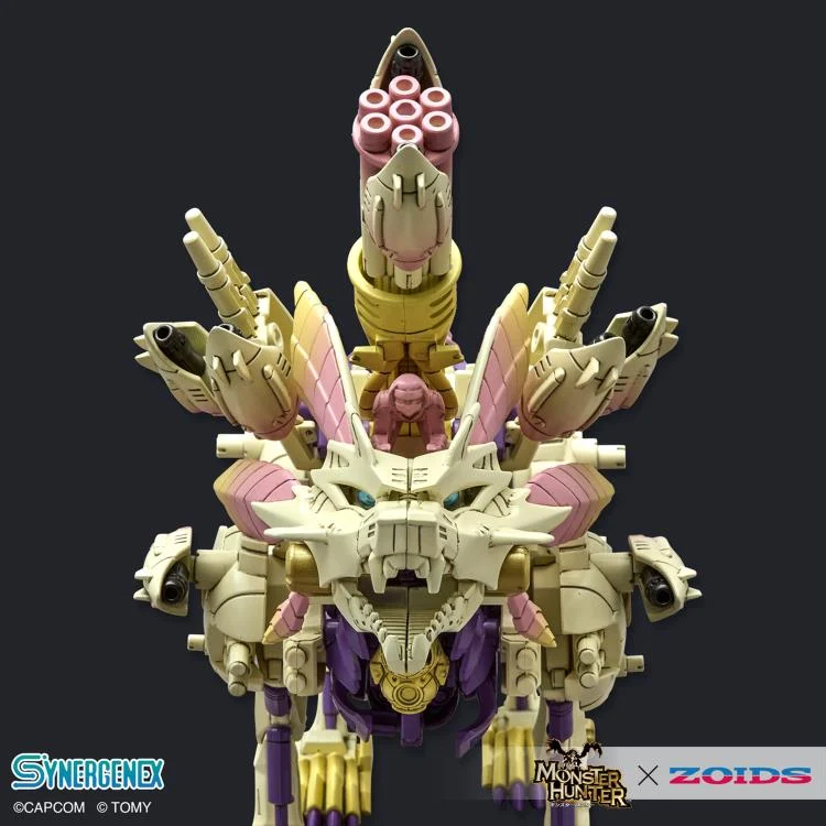 Zoids x Monster Hunter Synergenex Series Gatling Fox Mizutsune 1/35 Scale Model Kit - Image 5