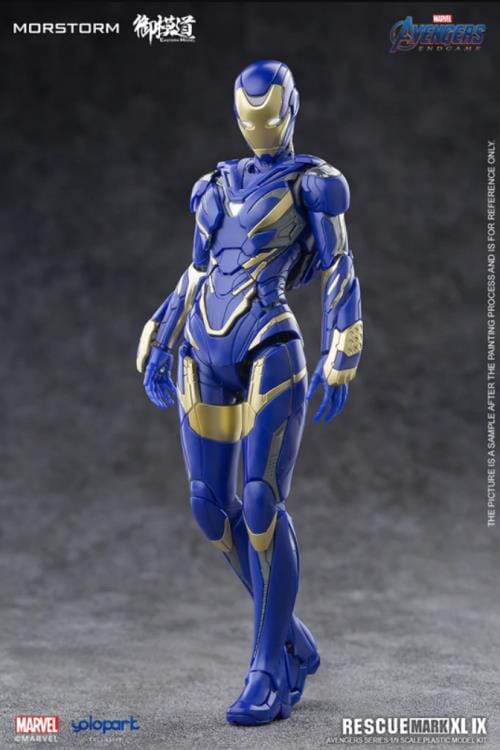 Avengers Endgame Rescue Mark 49 Normal (Standard Ver.) 1/9 Scale Model Kit - Image 6