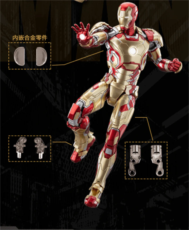 Morstorm Iron Man Mark XLII Soldier 1/9 Scale Model Kit - Image 8