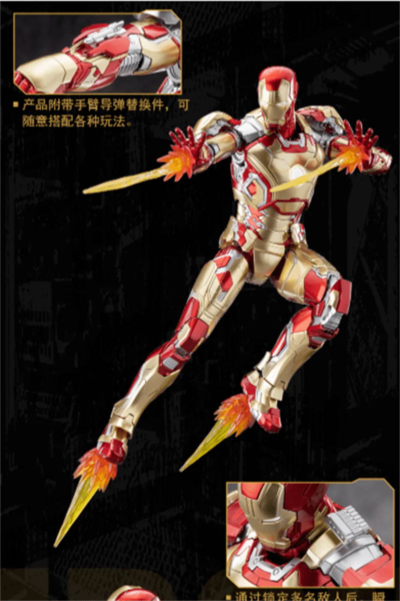 Morstorm Iron Man Mark XLII Soldier 1/9 Scale Model Kit - Image 9