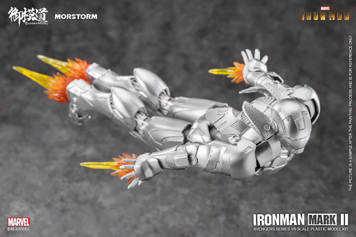 Morstrom Iron Man Mark II 1/9 Scale Model Kit - Image 11