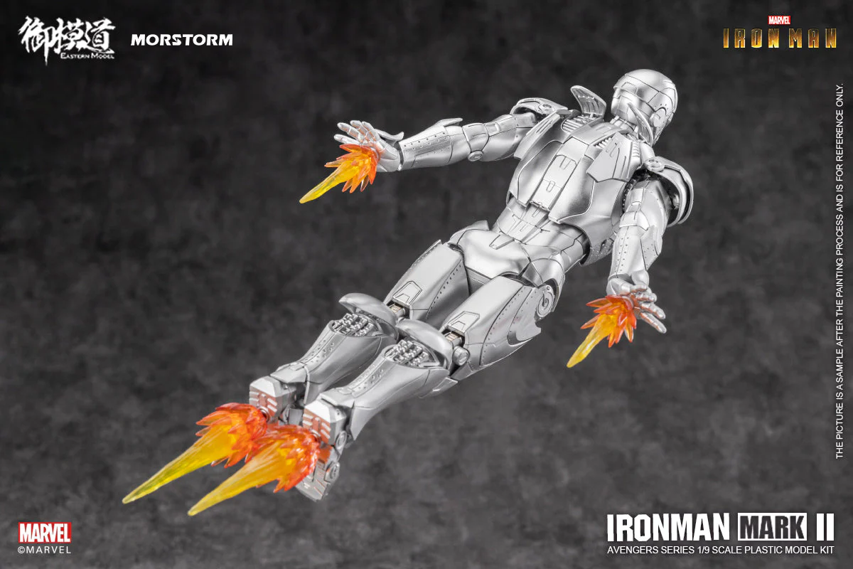 Morstrom Iron Man Mark II 1/9 Scale Model Kit - Image 12