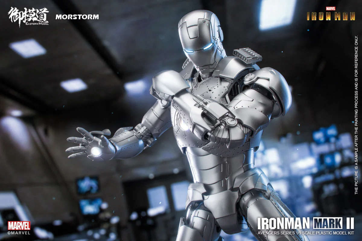 Morstrom Iron Man Mark II 1/9 Scale Model Kit - Image 14