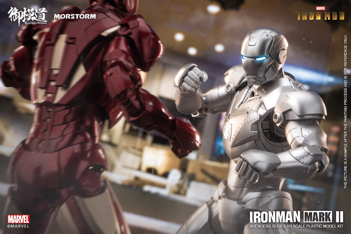 Morstrom Iron Man Mark II 1/9 Scale Model Kit - Image 16