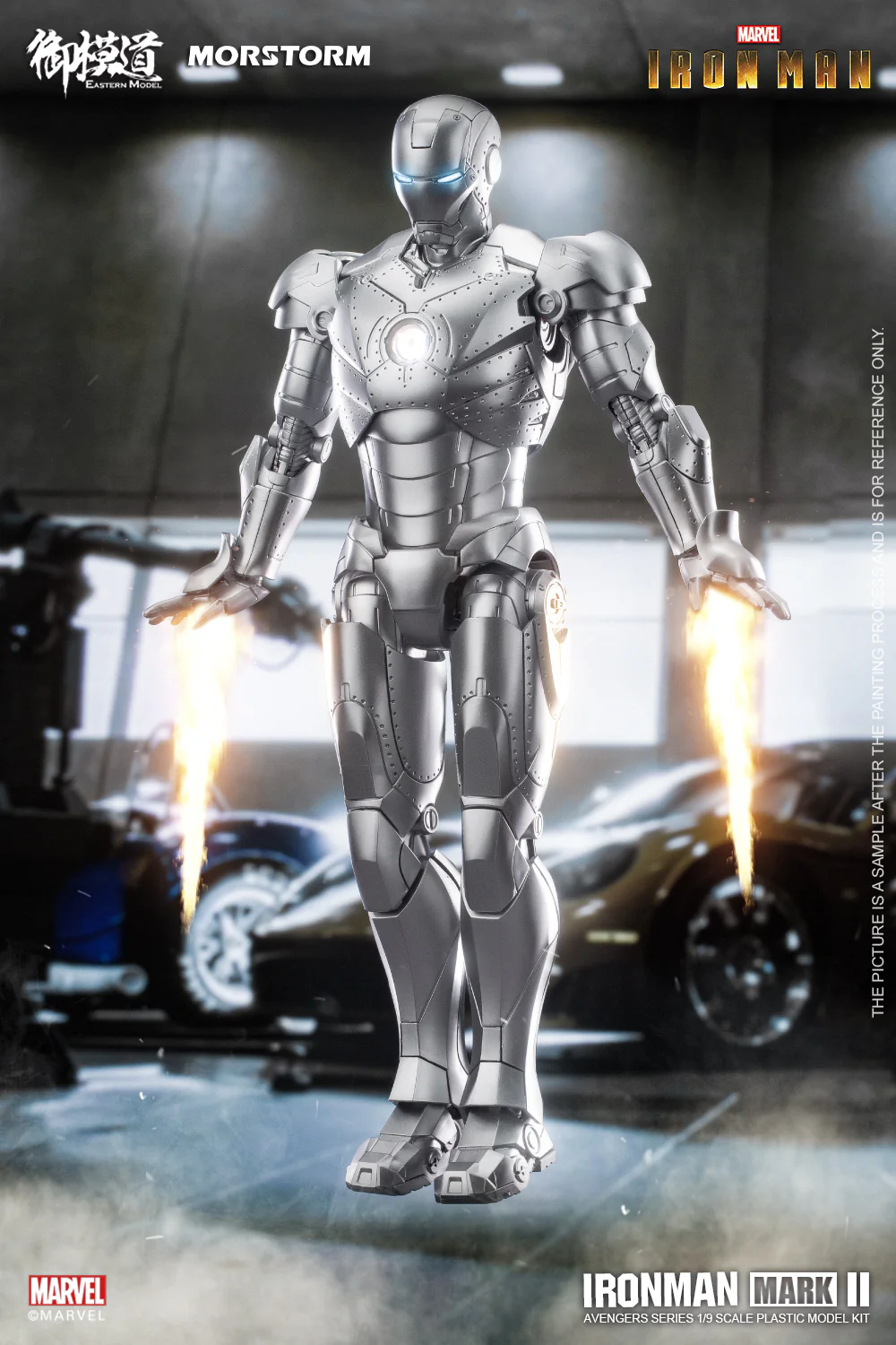 Morstrom Iron Man Mark II 1/9 Scale Model Kit - Image 18