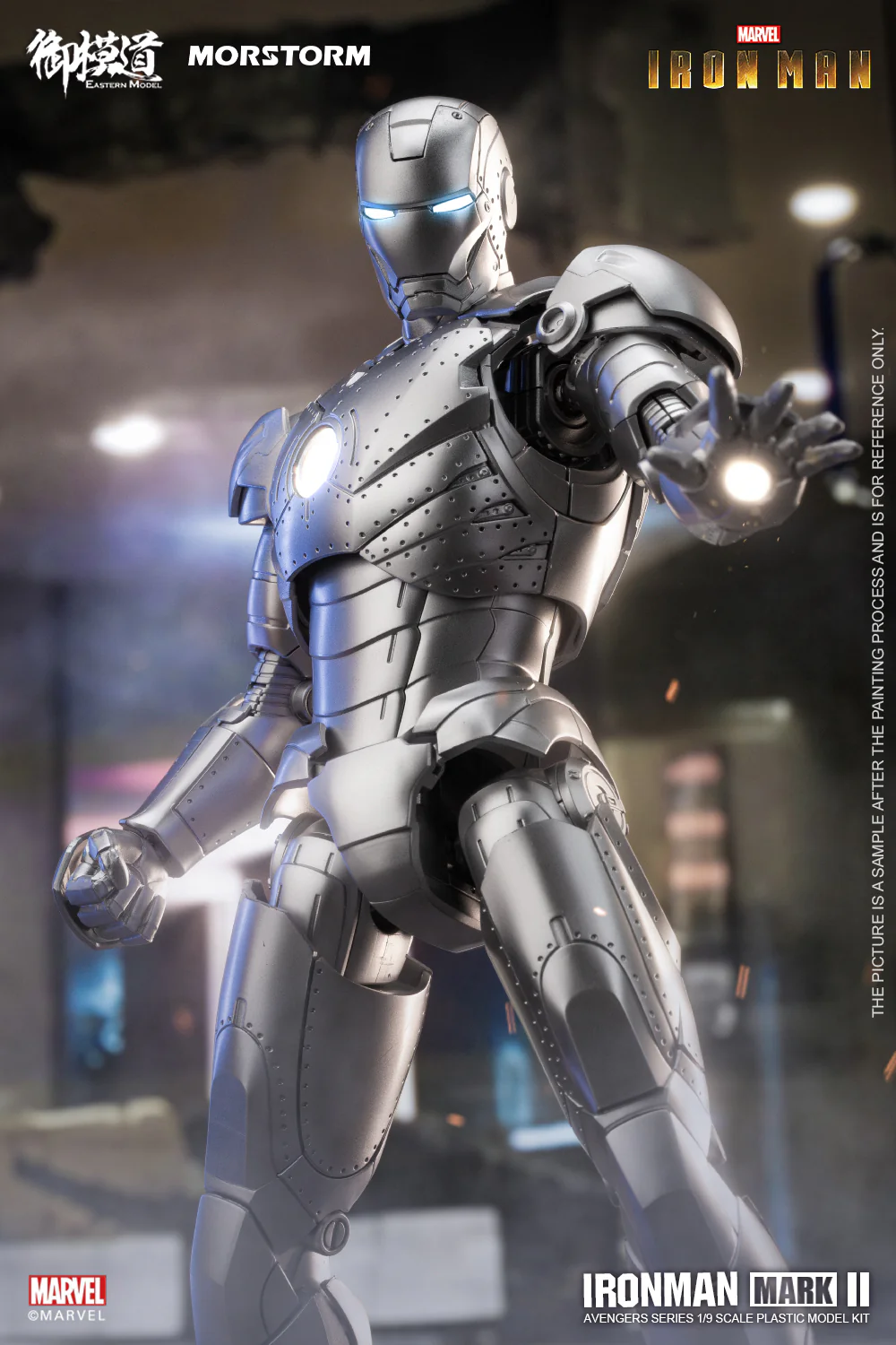 Morstrom Iron Man Mark II 1/9 Scale Model Kit - Image 19