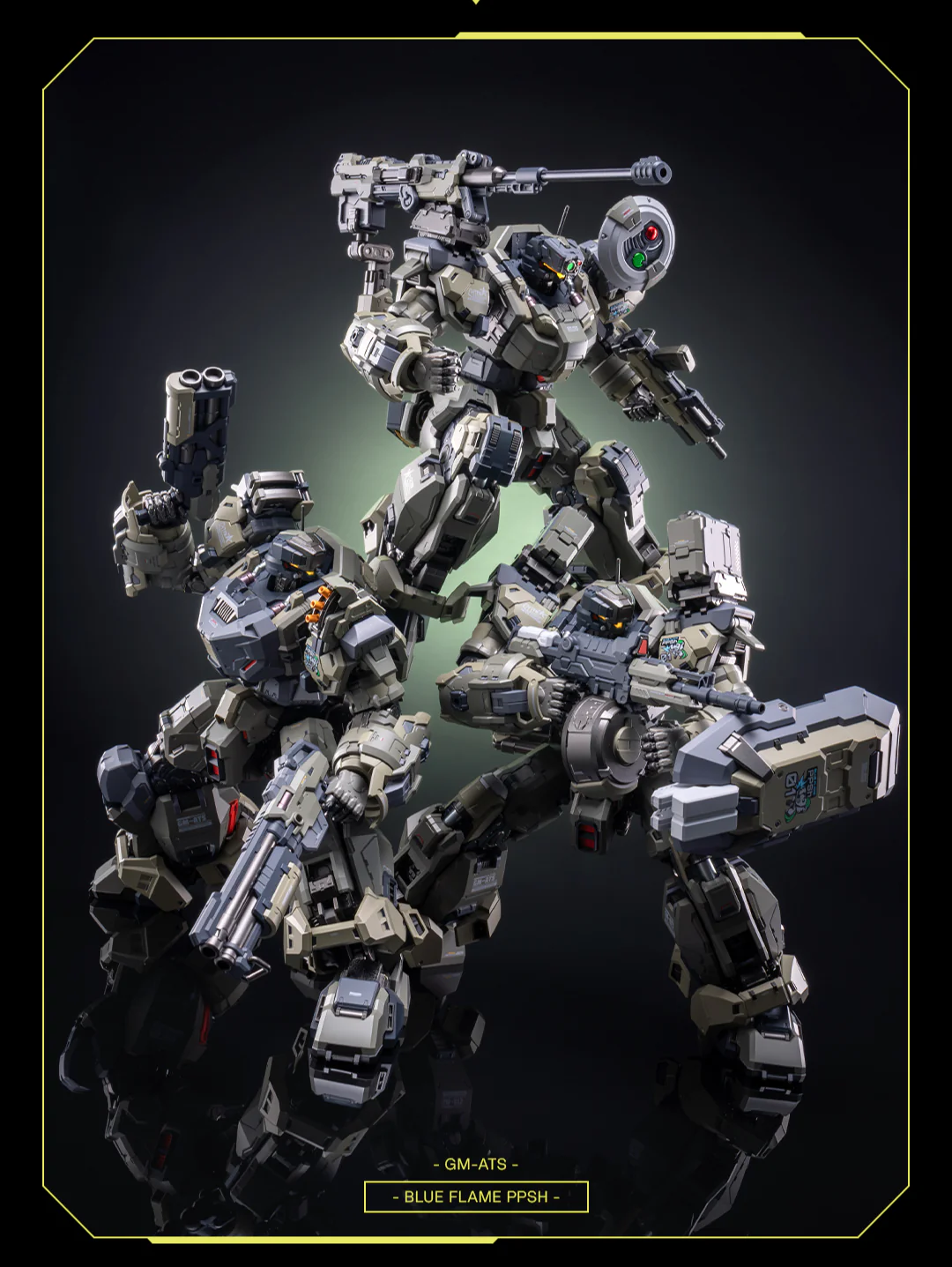 Moshow - ZY0014 - GM-ATS - Tactical Team Blue Flame PPSH - Image 10