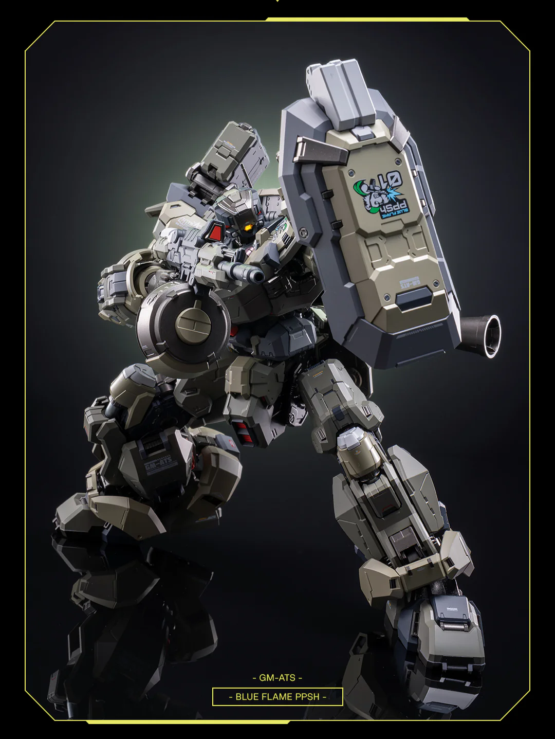 Moshow - ZY0014 - GM-ATS - Tactical Team Blue Flame PPSH - Image 11