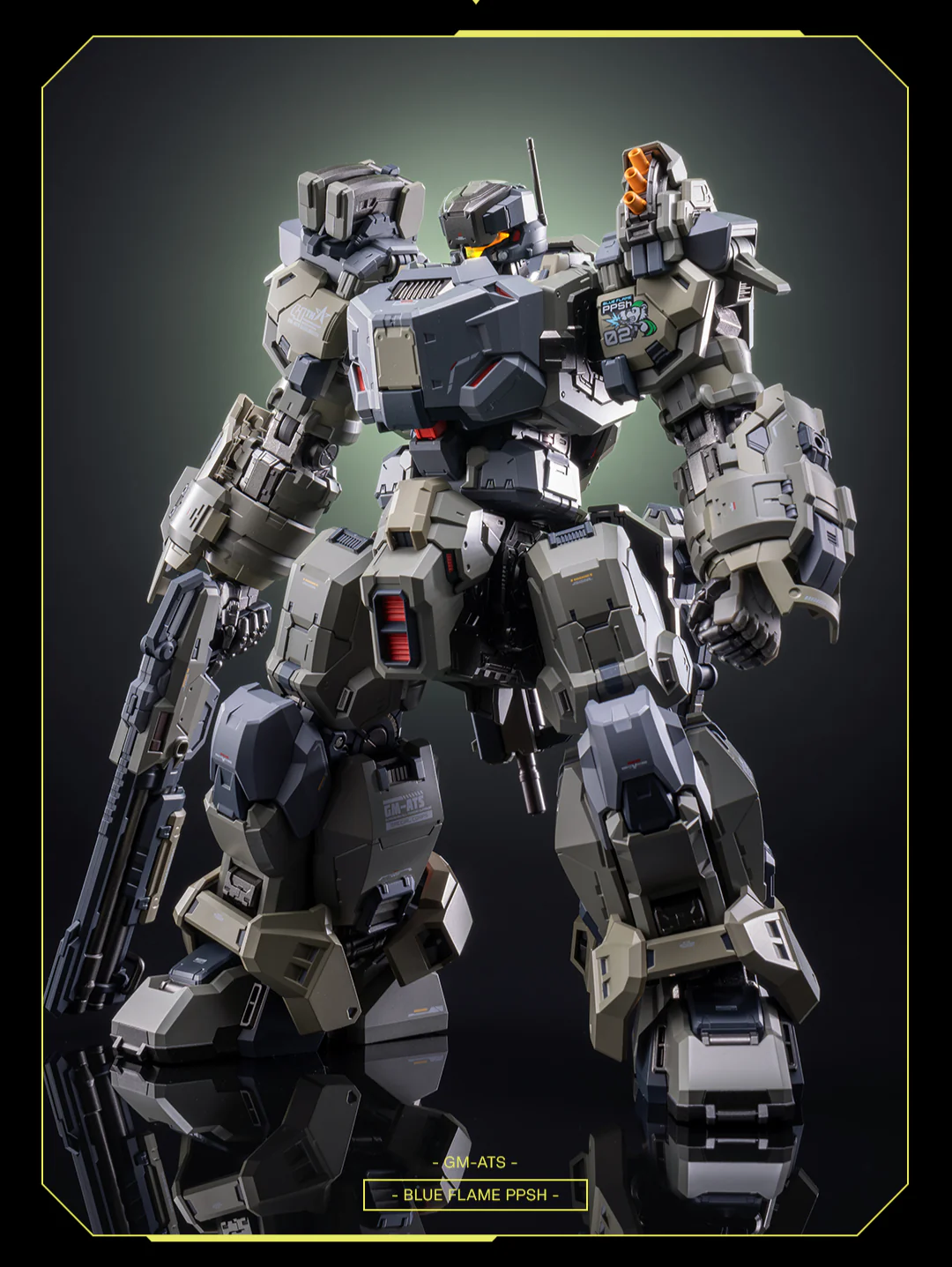 Moshow - ZY0014 - GM-ATS - Tactical Team Blue Flame PPSH - Image 12