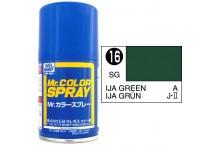 MR COLOR SPRAY 100ML IJA GREEN SEMI-GLOSS # 016