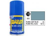 S115 Mr. Color Spray Semi Gloss FLM65 Light Blue (100ml)