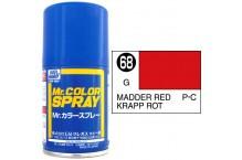 MR COLOR SPRAY 100ML RED MADDER GLOSS # 068