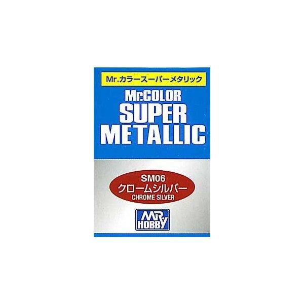 Mr Color Super Metallic - Chrome Silver