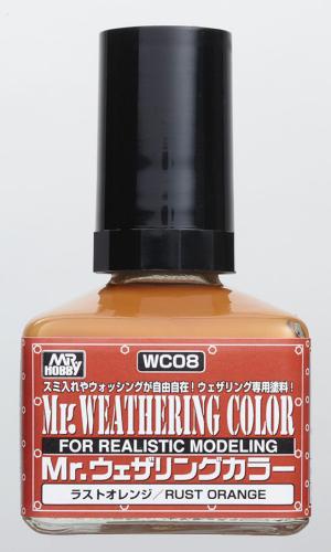 WC08 Mr. Weathering Color Rust Orange