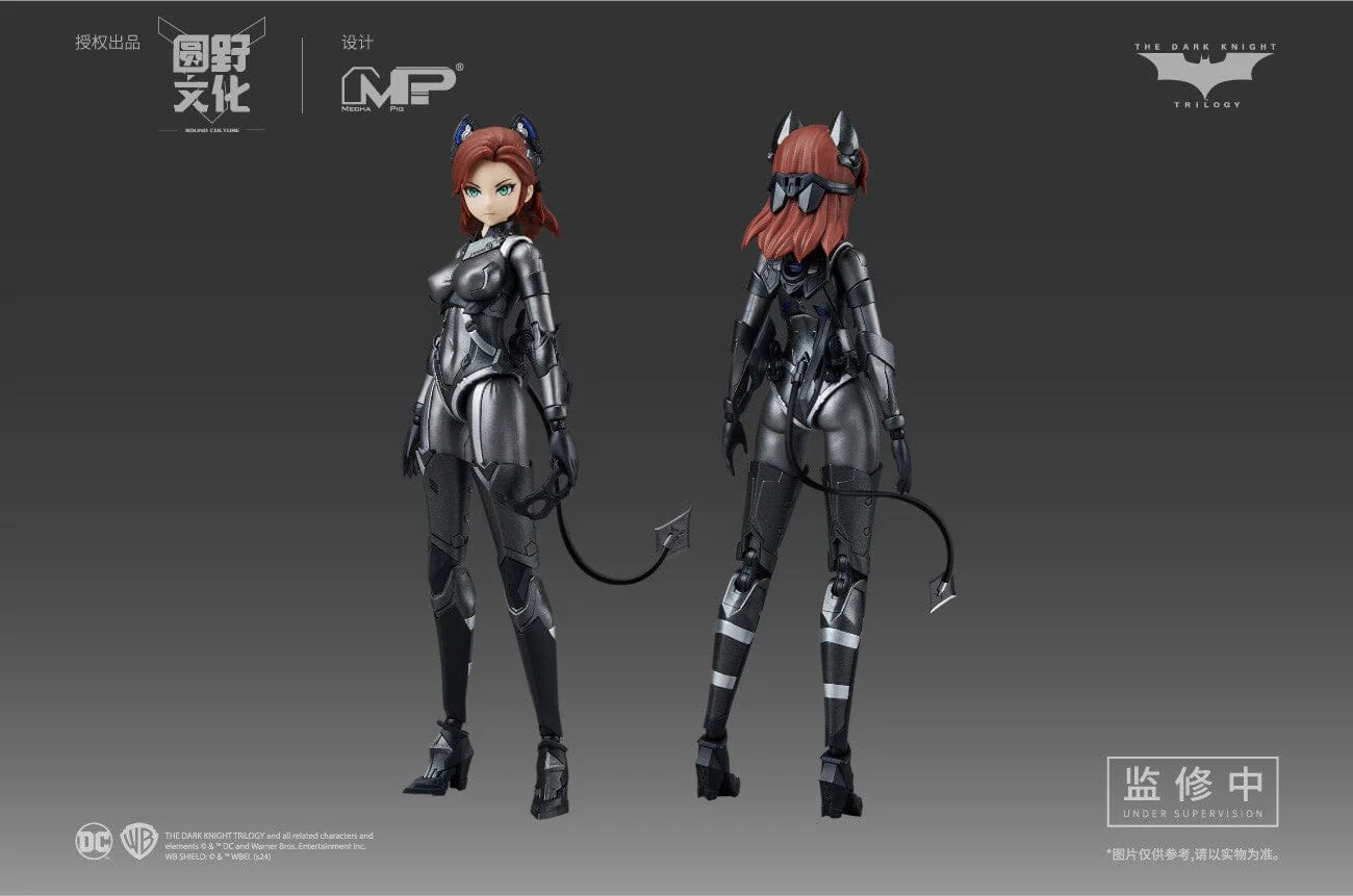 DC Comics DC-02 Catwoman and Bat-Pod 1/10 Scale Model Kit - Image 4